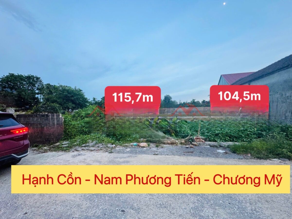 CHÍNH CHỦ CẦN BÁN 2 LÔ ĐẤT 115,7M VÀ 104,5M TẠI XUÂN MAI-CHƯƠNG MỸ-HÀ NỘI - Ảnh chính
