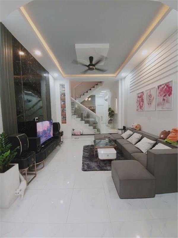 [48M2] BÁN NHÀ NGUYỄN VĂN LƯỢNG P17 GÒ VẤP, 2 TẦNG, HẺM 4M XE HƠI NHỈNH 5 TỶ - Ảnh 4