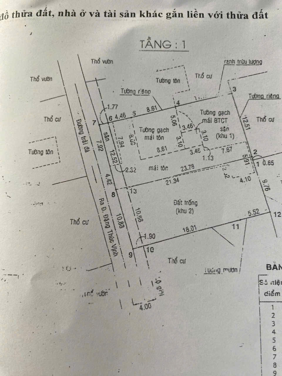ĐẤT ĐẸP 600M² 300M² THỔ CƯ ĐƯỜNG BÊ TÔNG 5M ĐÔNG THẠNH, HÓC MÔN CHỈ 9,5 TỶ - Ảnh chính