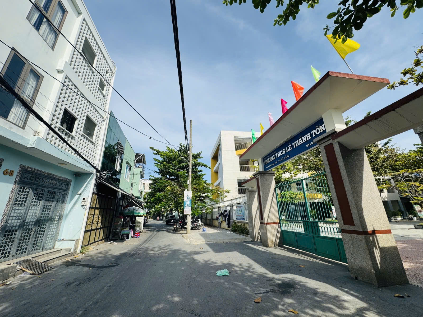 ♪ Nhà Góc Kiệt Hàn Mạc Tử, 92m2, ngang 8m, 2 căn nhà, 3.5 tỷ - Ảnh 1