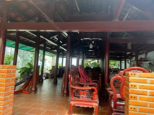CẦN BÁN NHÀ VƯỜN ĐẸP - MẶT TIỀN ĐƯỜNG LIÊN ẤP 1-2-3, VĨNH LỘC B, BÌNH CHÁNH - Ảnh 1