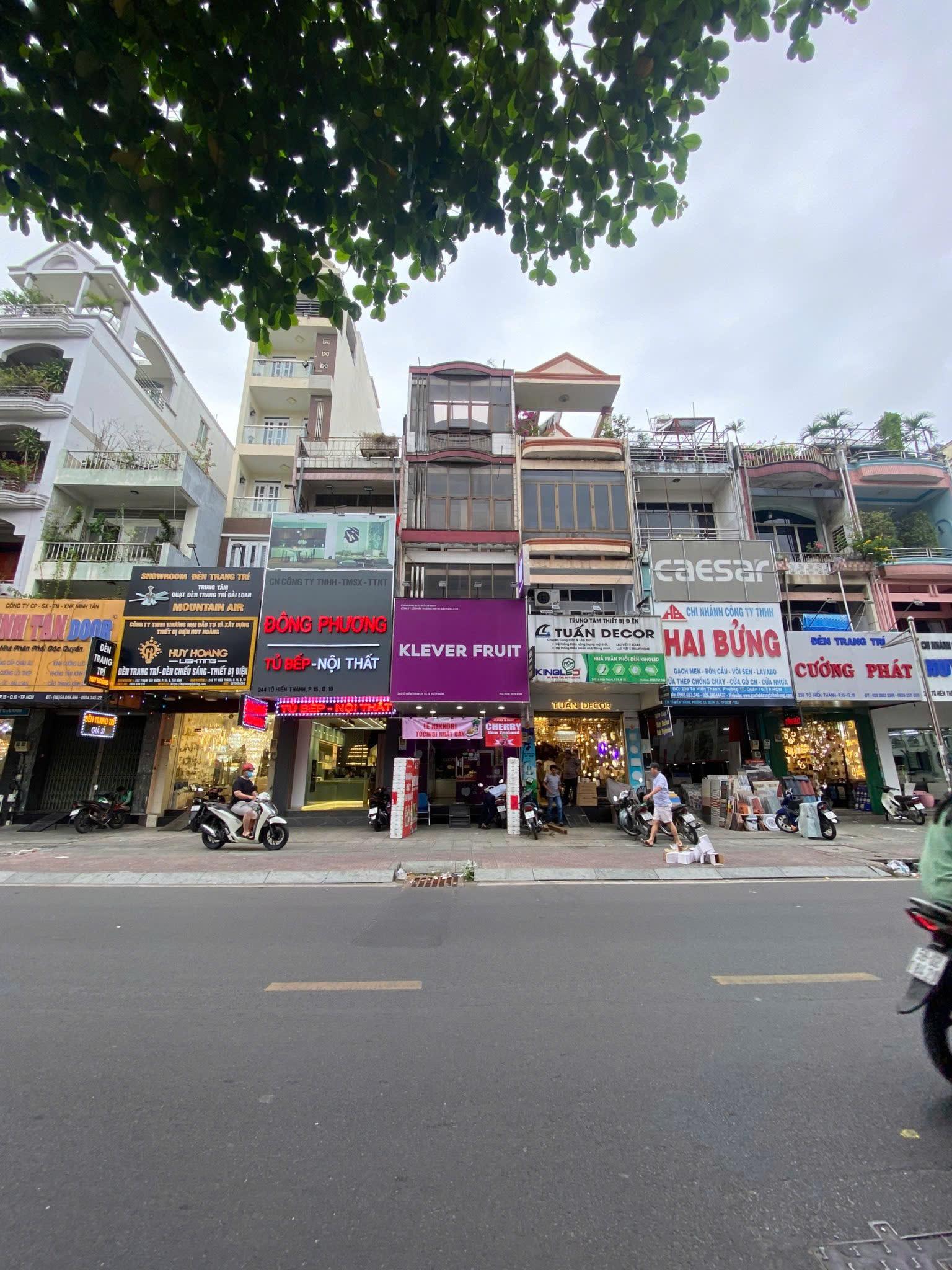 **27 Tỷ Hơn-Sở Hữu Ngay Nhà MTKD Tô Hiến Thành 4Tầng 4X20m_Vuông vức Khai Thác.50tr/th - Ảnh 1