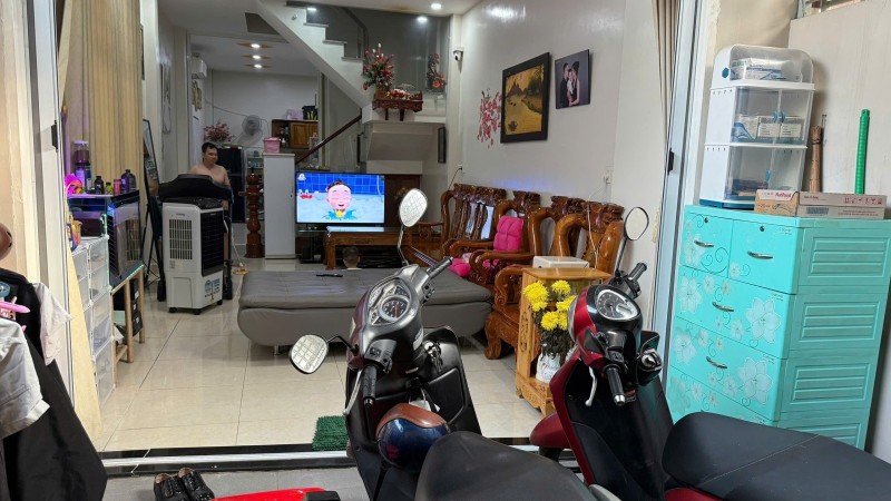 BÁN NHÀ TĂNG NHƠN PHÚ B-  VINCOM Q.9 - GÓC 2 MẶT HẺM XE TẢI - XE HƠI VÀO NHÀ - 2 TẦNG BTCT - CHỈ - Ảnh chính