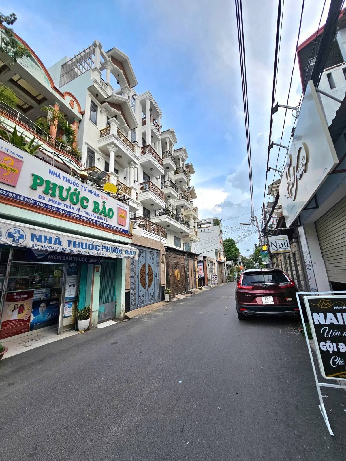 NHÀ ĐẸP LÊ ĐỨC THỌ GV - CĂN GÓC 2 MẶT TIỀN - Ô TÔ SÁT NHÀ - GẦN + ST LOTTE NG.V.LƯỢNG - 70M²(5×14) - 2 TẦNG CHỈ HƠN 5 TỶ - Ảnh chính