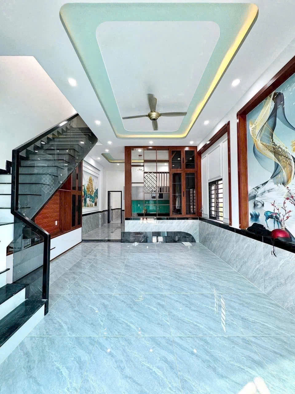 Bán nhà 1T2L mới tinh, lung linh KDC Quang Vinh, đường nhựa 8m chỉ 4 tỷ - Ảnh 1