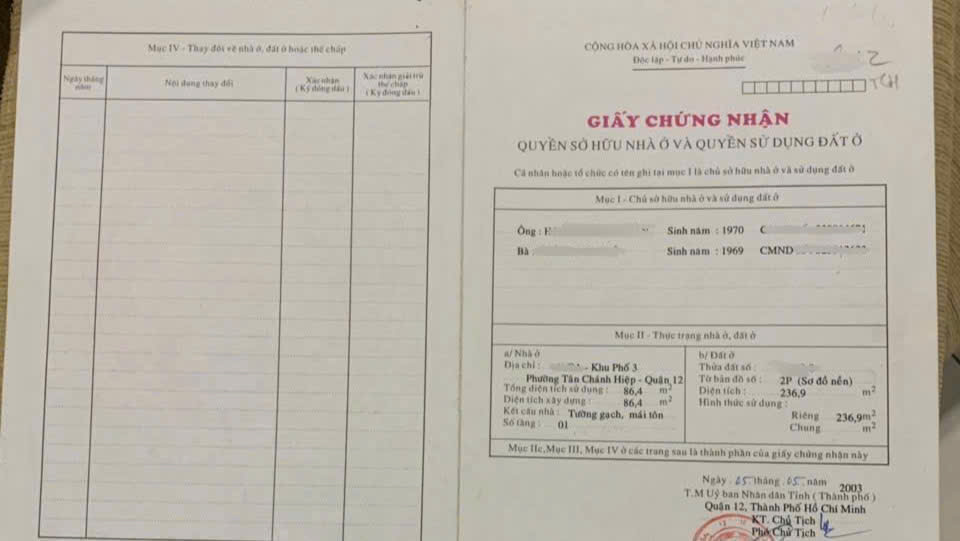 MẶT TIỀN TÂN CHÁNH HIỆP Q12 – NGANG KHỦNG 9M – GẦN ĐH GTVT – GIÁ CHỈ 12,99 TỶ TL - Ảnh 3