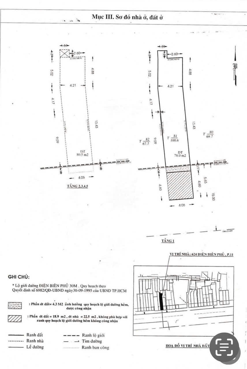 Bán Nhà Mặt Tiền 624 Điện Biên Phủ, phường 11, quận 10 - Ảnh 1