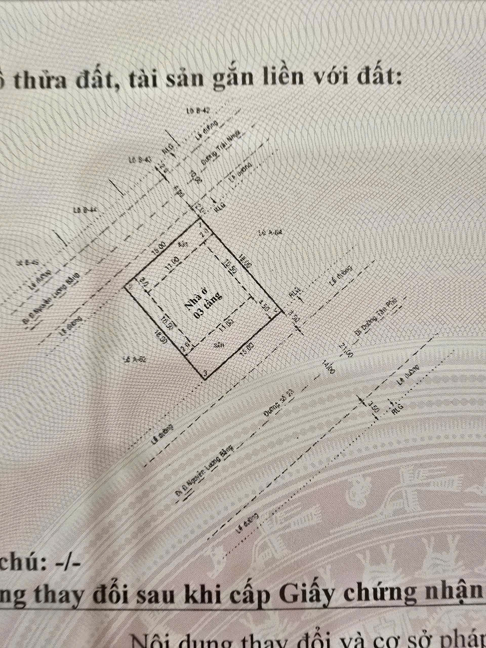 Bán Nhà Mặt Tiền A-63 khu Nam Thông 1-S20, đường Số 23, Phường Tân Mỹ (P. Tân Phú, Quận 7) - Ảnh 3