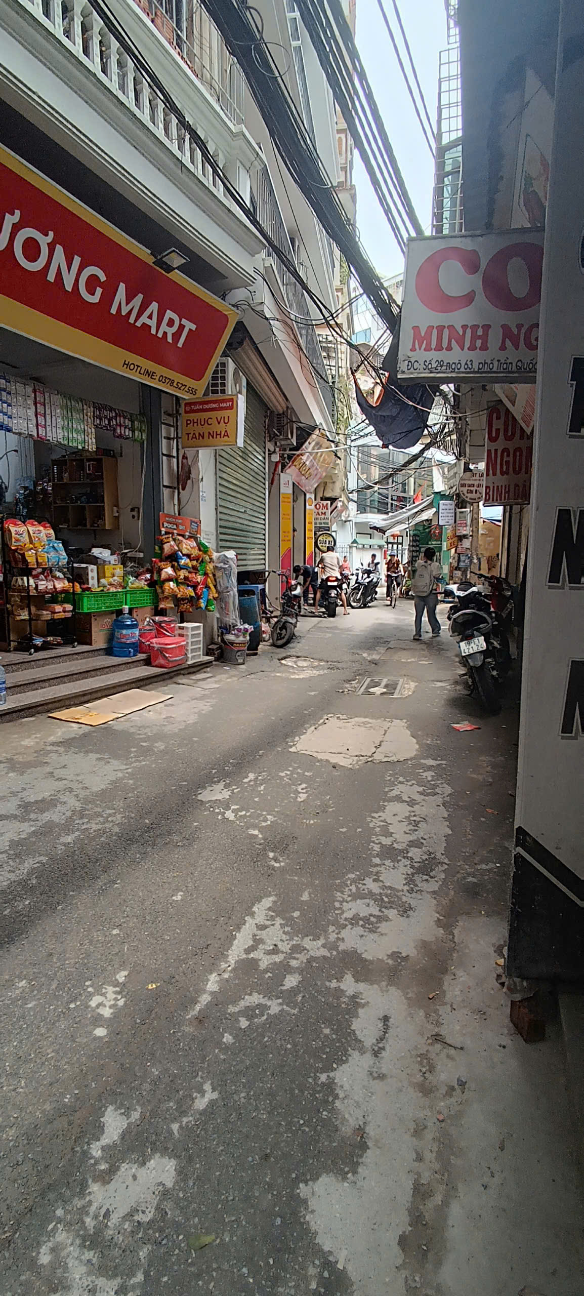 DOÃN KẾ THIỆN_-MẶT NGÕ TO NHƯ PHỐ - PHÂN LÔ VỈA HÈ - LÔ GÓC 2 MẶT NGÕ QUYỀN LỰC - 8 TẦNG THANG MÁY - Ảnh 1