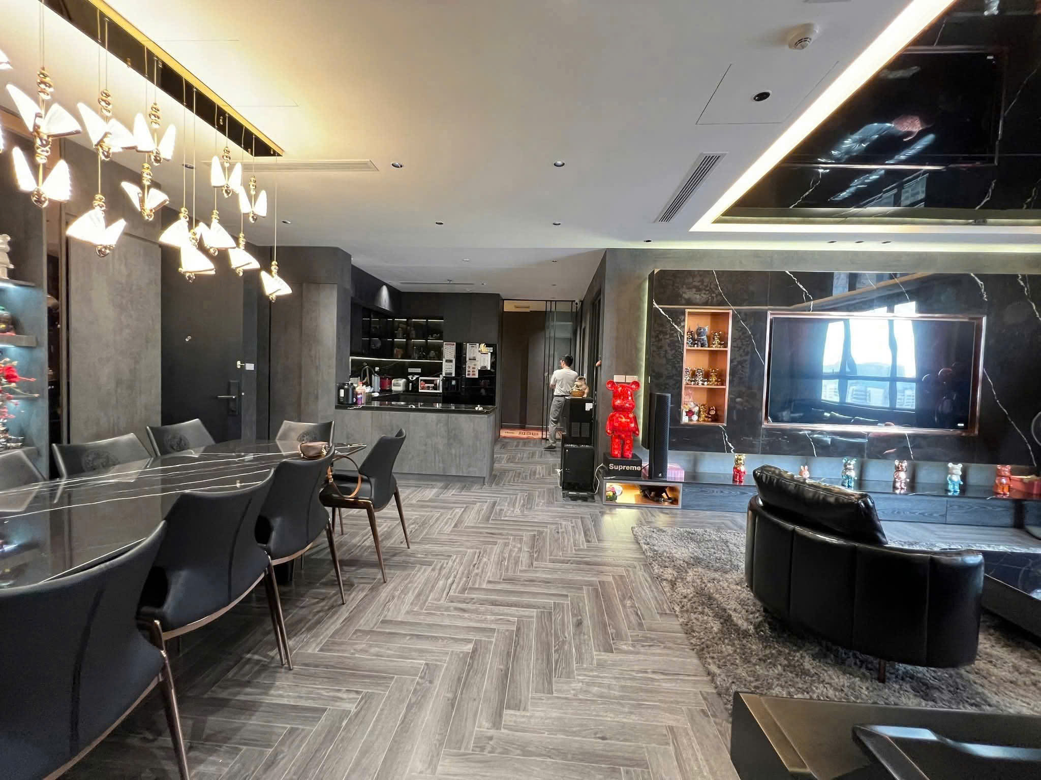 Căn góc BAO PHÍ 500tr CC BRG THE DIAMOND RESIDENCE 25 Lê Văn Lương 161m2, 4PN, 3VS, Full nt xịn - Ảnh 4