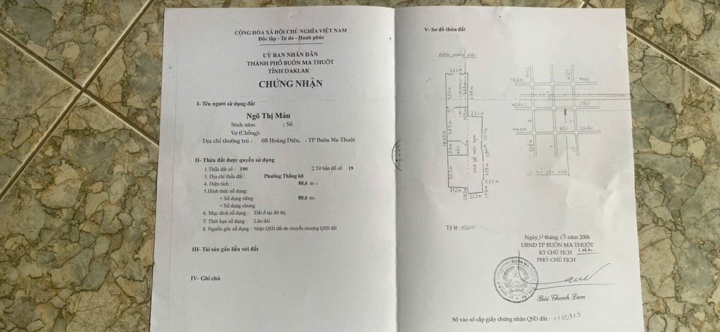 NHÀ ĐẸP – GIÁ TỐT  - CẦN BÁN NHANH 3 CĂN NHÀ  61,63,65 Hoàng Diệu, p Thắng Lợi, BMT, Đắk Lắk - Ảnh 4