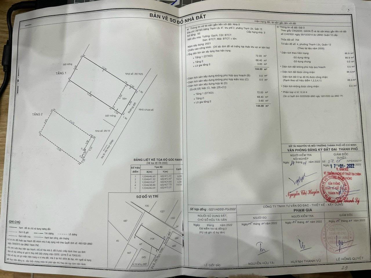 7. HOUSE  SỔ HỒNG  -3PN- THẠNH LỘC 47-43M2 THỔ CƯ - 2,43 tỷ - Ảnh 4
