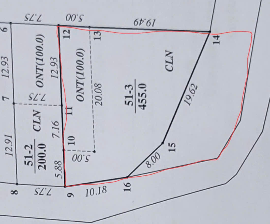 TIỀN ÍT THỊT  NHIỀU CỨ ALO E THỊNH - DT 655 M CÓ 455M ĐẤT TRONG SỔ CÒN 200 M GIÁ CHỈ CÓ HƠN 3 TỶ , - Ảnh 1