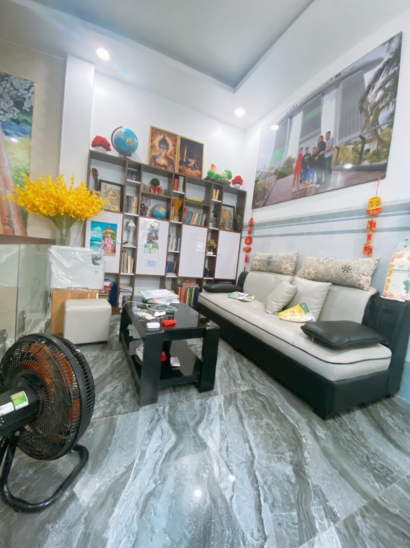 BÁN NHÀ MỚI  GẤP TĂNG NHƠN PHÚ A - XE HƠI TRÁNH - TẶNG NỘI THẤT - HOÀN CÔNG ĐỦ - CHỈ 8.3 TỶ. - Ảnh 1