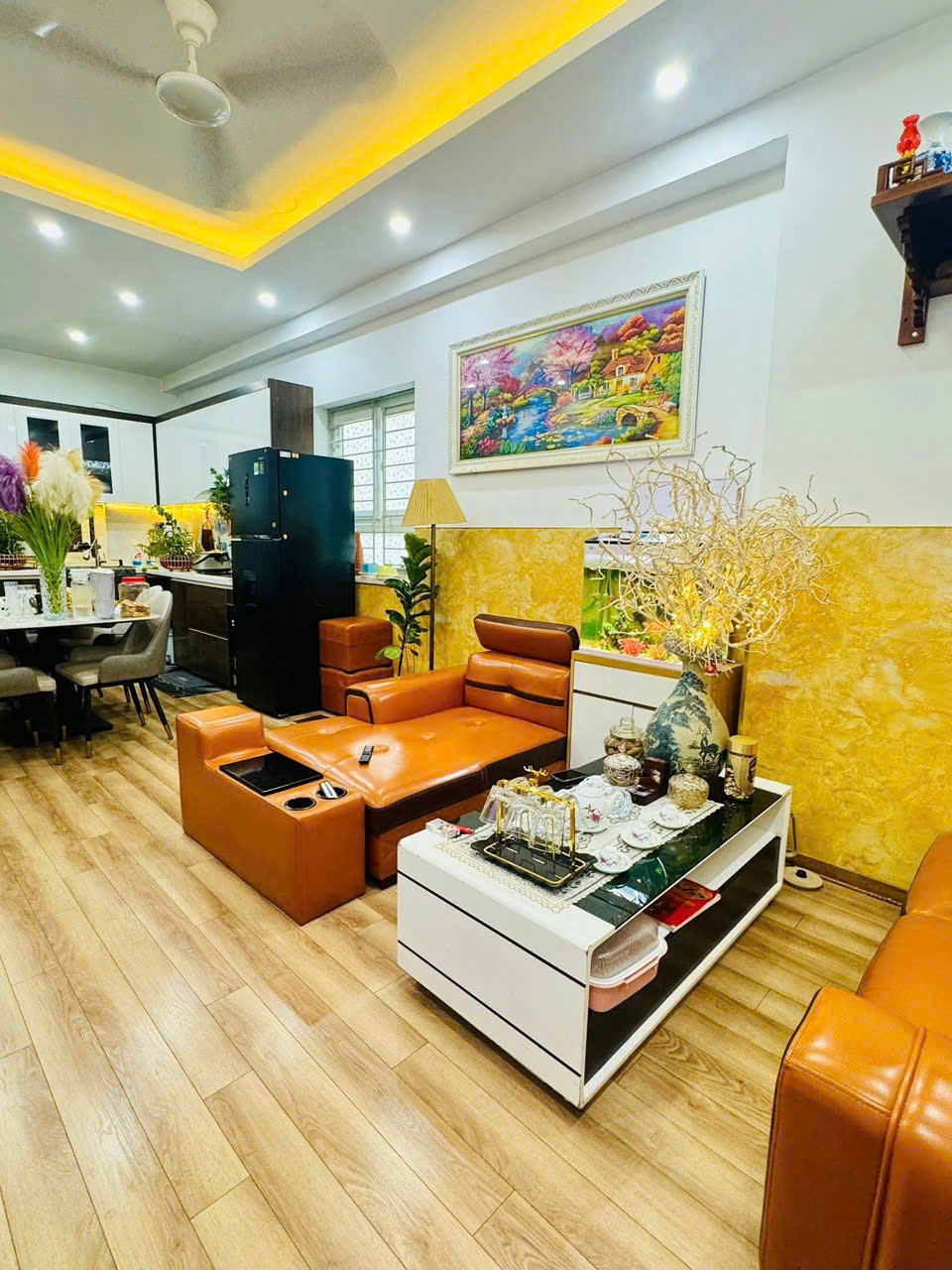 Chính chủ cần bán căn góc phụ 66,5m² full nội thất - chung cư Thanh Hà - Ảnh 1