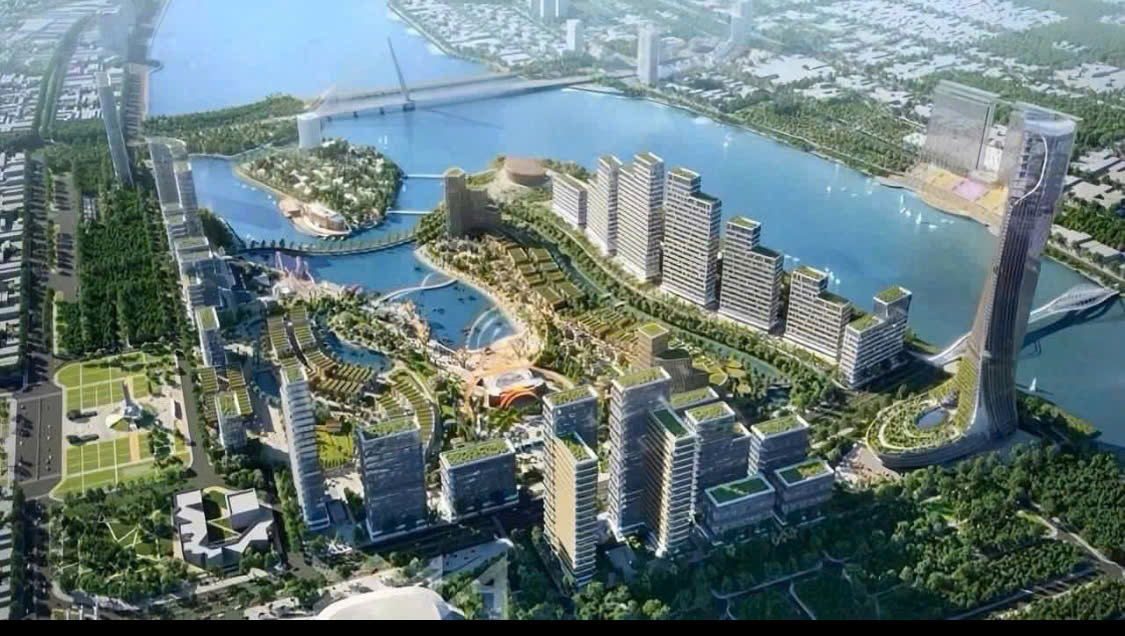 + Nhà 3 tầng diện tích rộng, mặt tiền đường Chương Dương đối diện sông hàn, gần cầu Rồng và cầu - Ảnh 2