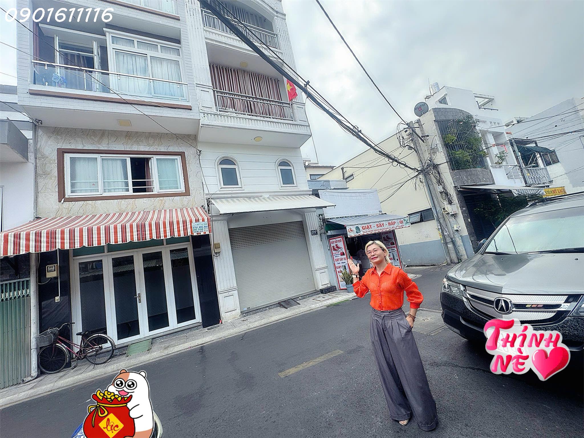 SIÊU HIẾM - XE HƠI NGỦ TRONG NHÀ - BAN NHÀ MẶT TIỀN KINH DOANH ĐƯỜNG BẾN VÂN ĐỒN, QUẬN 4 - Ảnh chính