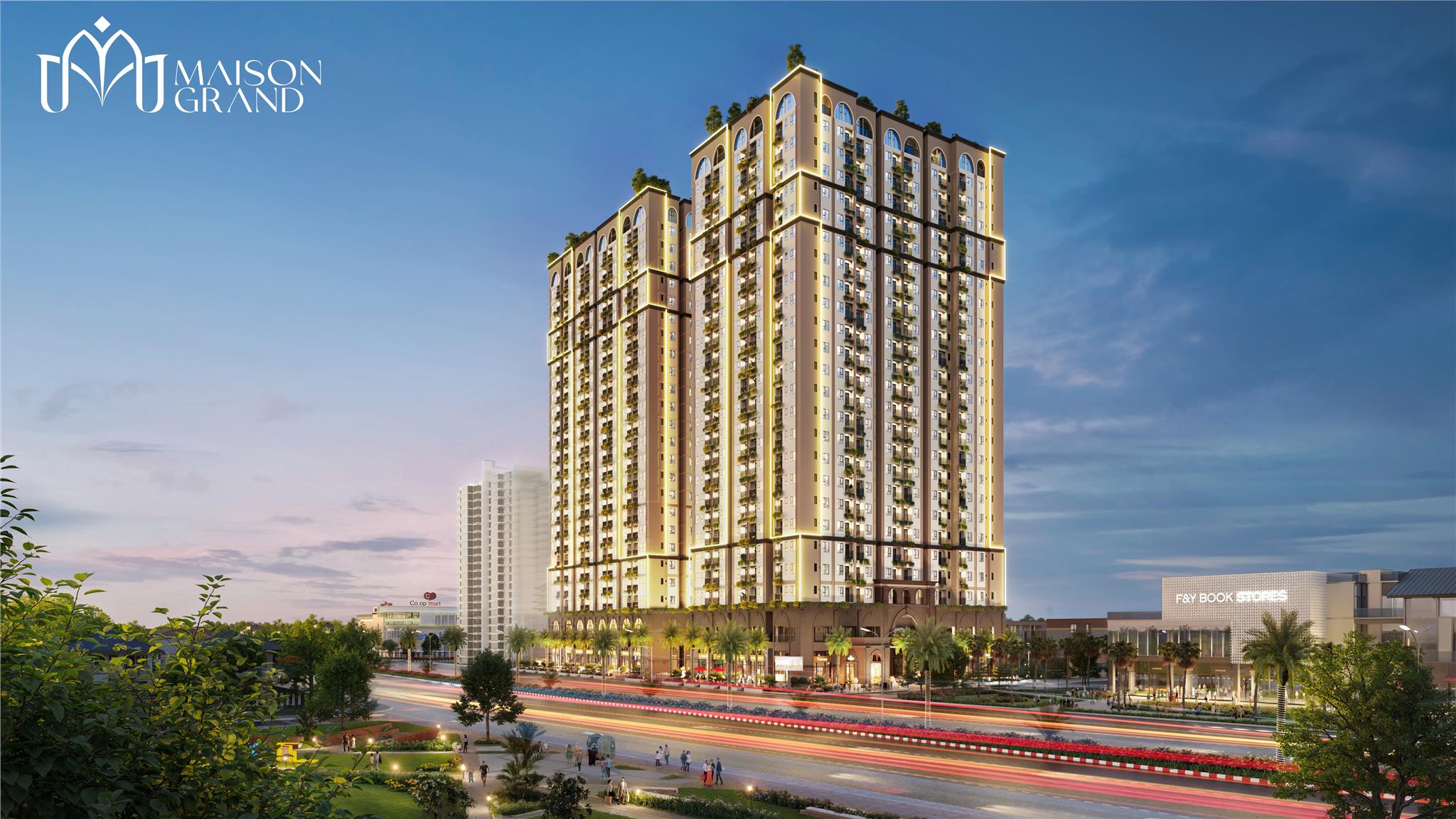 BÁN CĂN HỘ 2PN 2WC 70m² – TRÁI TIM PHÚ MỸ, MAISON GRAND 2,31 TỶ - Ảnh chính