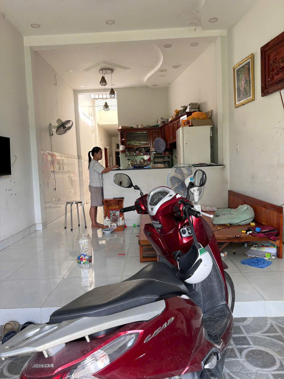 BÁN NHÀ CẤP 4 HXH HUỲNH THỊ HAI, TÂN CHÁNH HIỆP, Q.12 NHĨNH NHẸ 4T - Ảnh 1