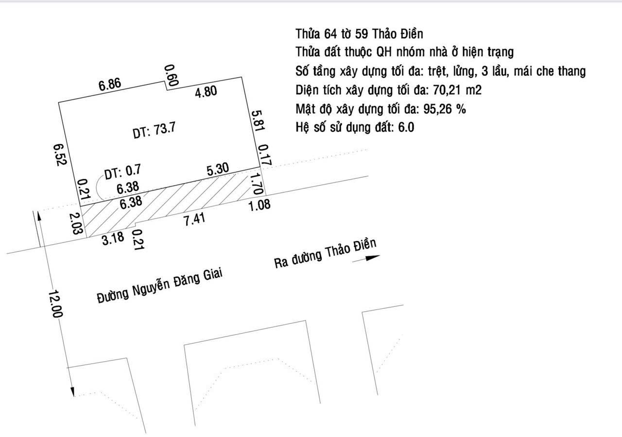 Bán Nhà Mặt Tiền 5 Nguyễn Đăng Giai , P.Thảo Điền, Q2 - Ảnh chính