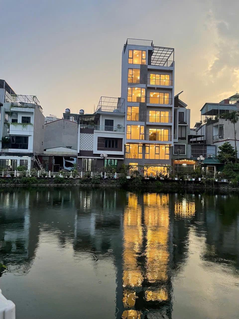 Siêu VIP - An Cư Đỉnh Cao, View Hồ Cực Hiếm, Nhà Ngọc Thụy 50m2 8T, Full Nội Thất - 22.x Tỷ - Ảnh chính