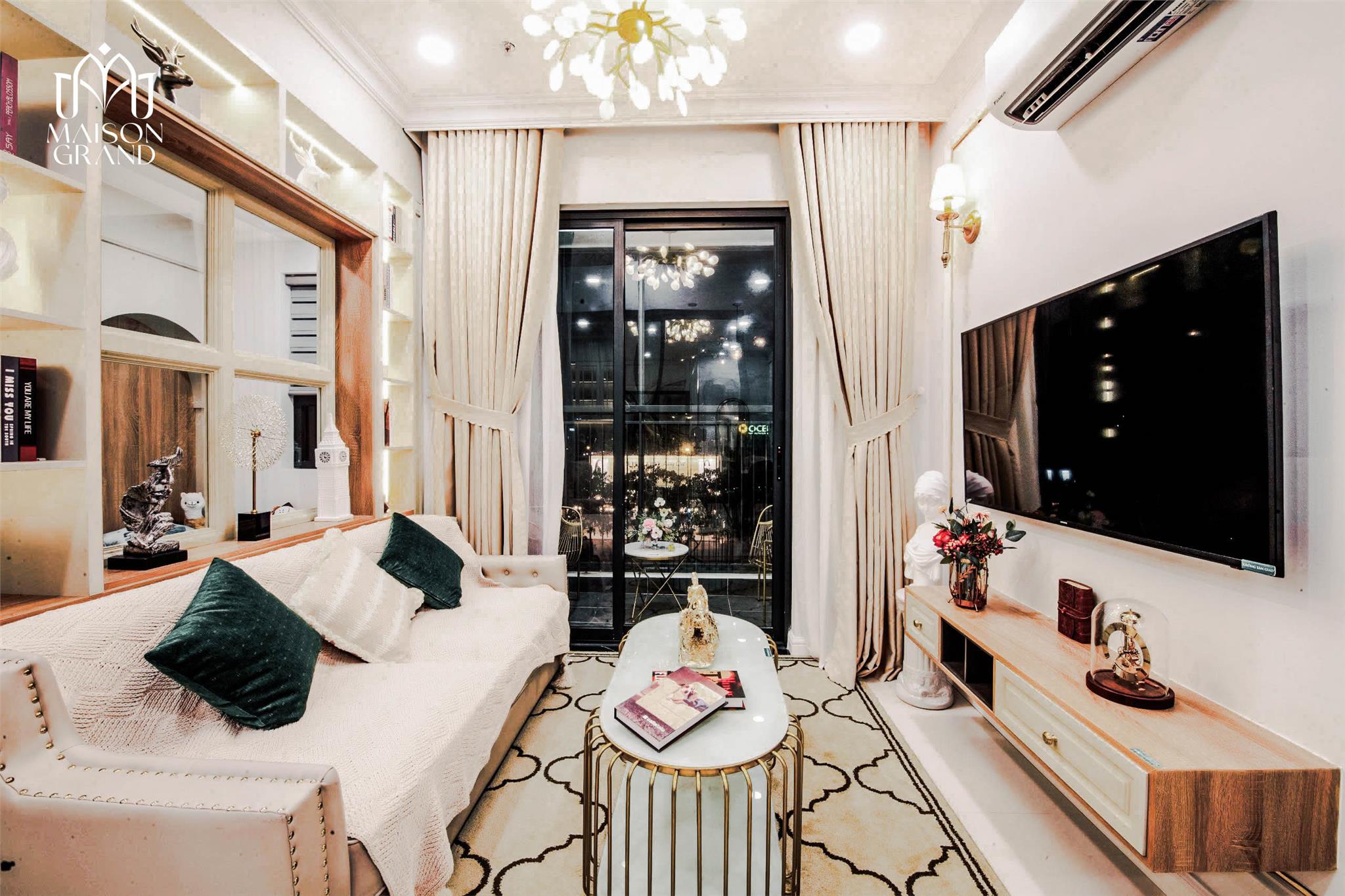 BÁN CĂN HỘ 2PN+ 2WC 71m² – TRÁI TIM KCN PHÚ MỸ, MAISON GRAND 2,343 TỶ - Ảnh chính