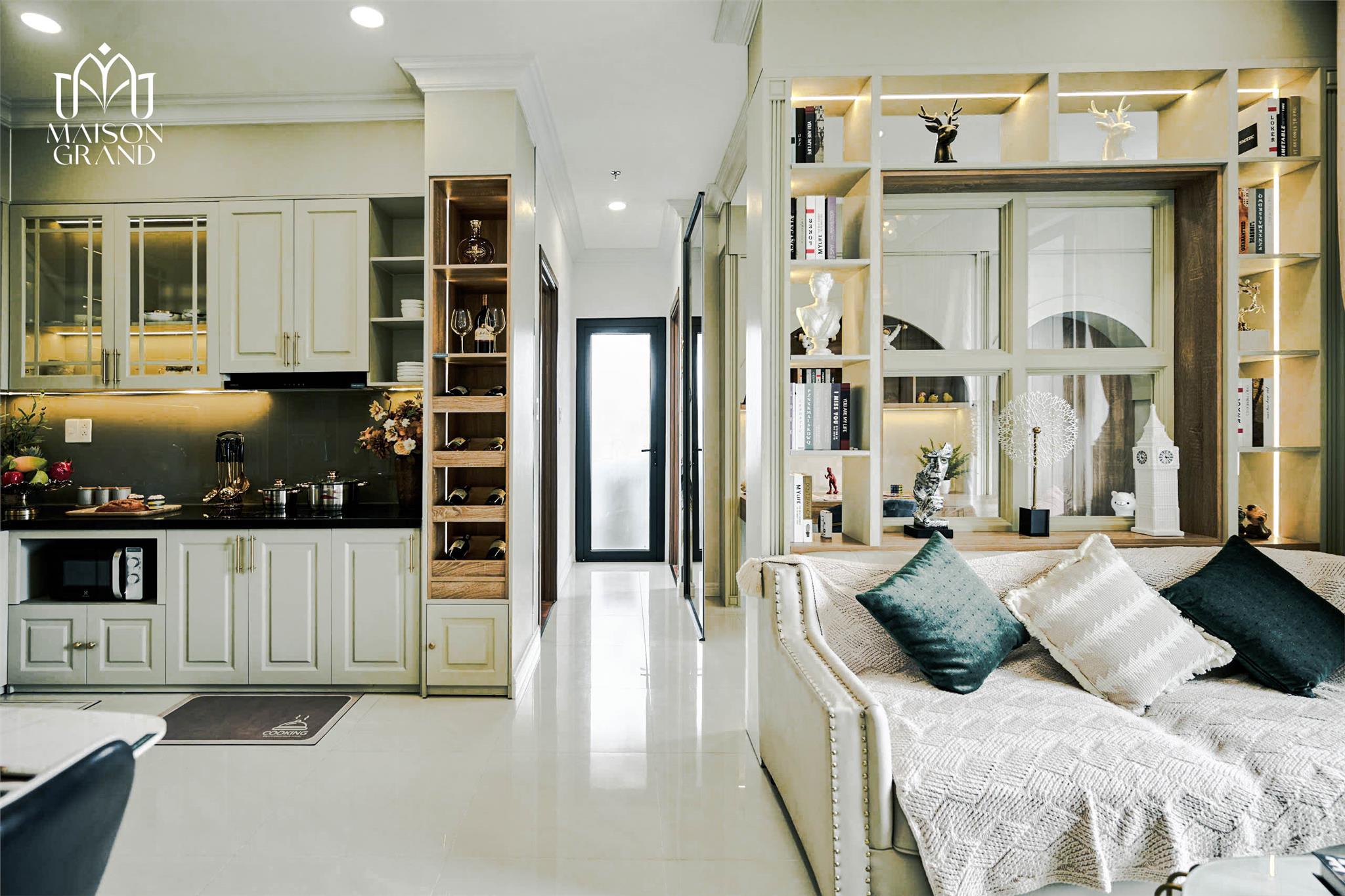 BÁN CĂN HỘ 1PN 50m² – TRUNG TÂM KCN PHÚ MỸ, MAISON GRAND 1,65 TỶ - Ảnh chính