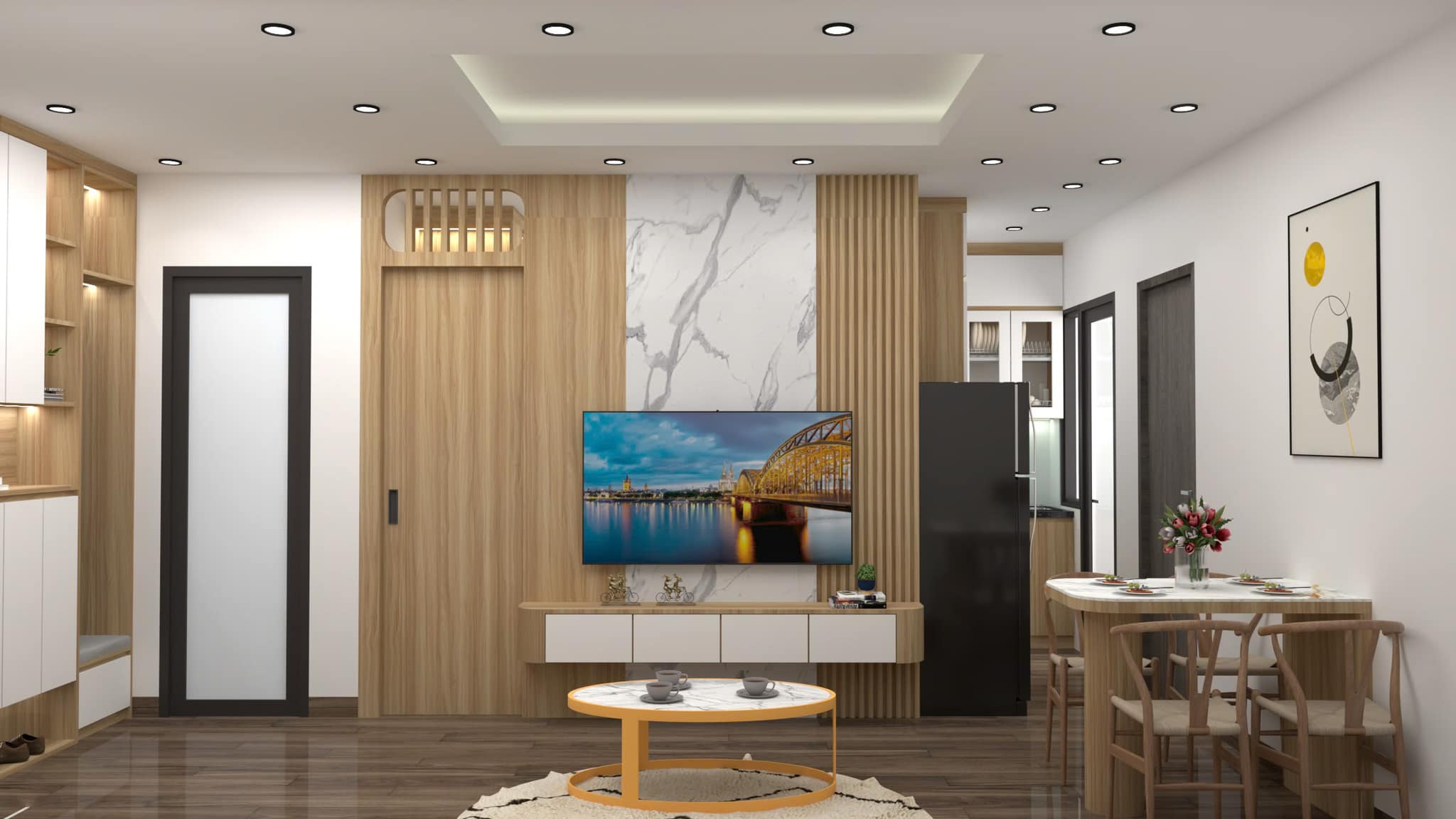 Không thể tin nổi căn hộ 2 ngủ đẹp long lanh, view hồ Linh Đàm full nội thất, chỉ 2.3 tỷ - Ảnh chính