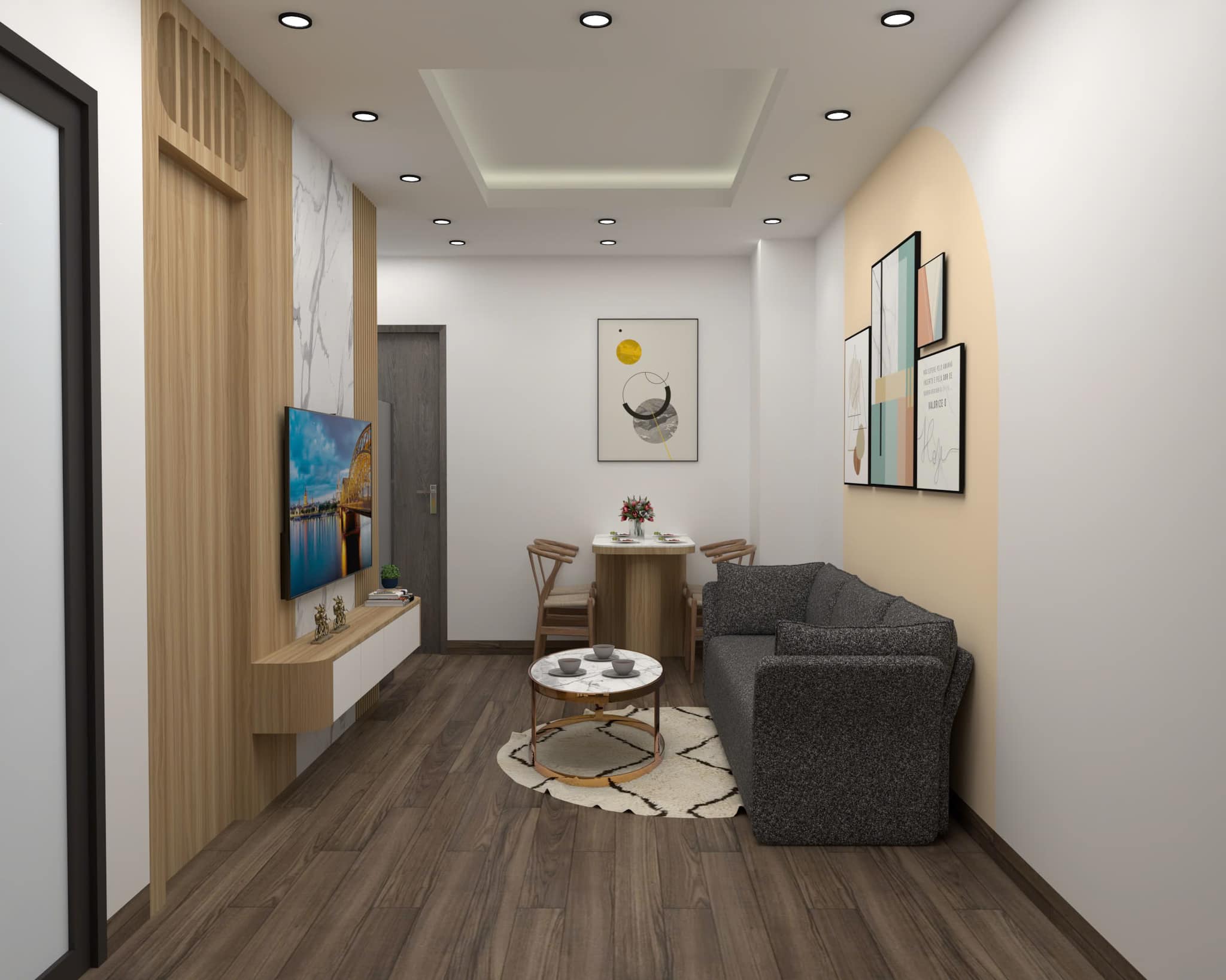 Không thể tin nổi căn hộ 2 ngủ đẹp long lanh, view hồ Linh Đàm full nội thất, chỉ 2.3 tỷ - Ảnh 4