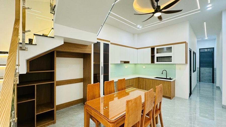 NHÀ ĐẸP -GIÁ TỐT Bán Nhà 4x22m 3 tầng 4 phòng ngủ full nội thất P. Phước Tân, Biên Hòa,Đồng Nai - Ảnh 2
