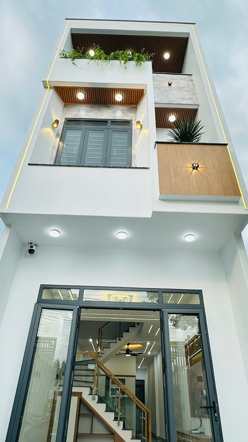 NHÀ ĐẸP -GIÁ TỐT Bán Nhà 4x22m 3 tầng 4 phòng ngủ full nội thất P. Phước Tân, Biên Hòa,Đồng Nai - Ảnh 1