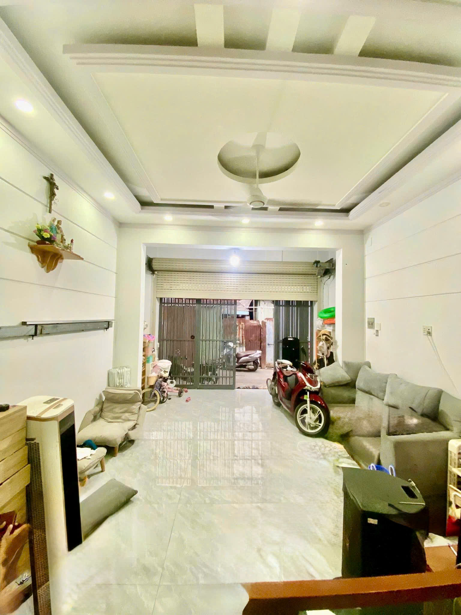 NHÀ 4 TẦNG – NGANG 5M TRUNG MỸ TÂY Q12 – HẼM 6M SHR GẦN TÂN BÌNH - Ảnh 1