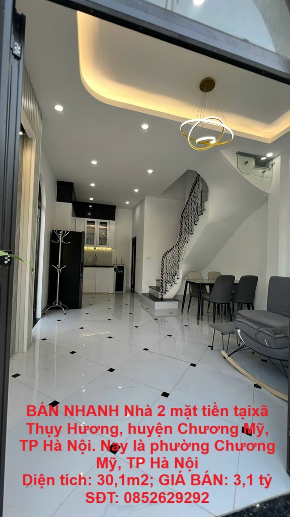 NHÀ VỊ TRÍ ĐẸP- GIÁ TỐT CHÍNH CHỦ CẦN BÁN NHANH Nhà 2 mặt tiền tại huyện Chương Mỹ, TP Hà Nội - Ảnh chính