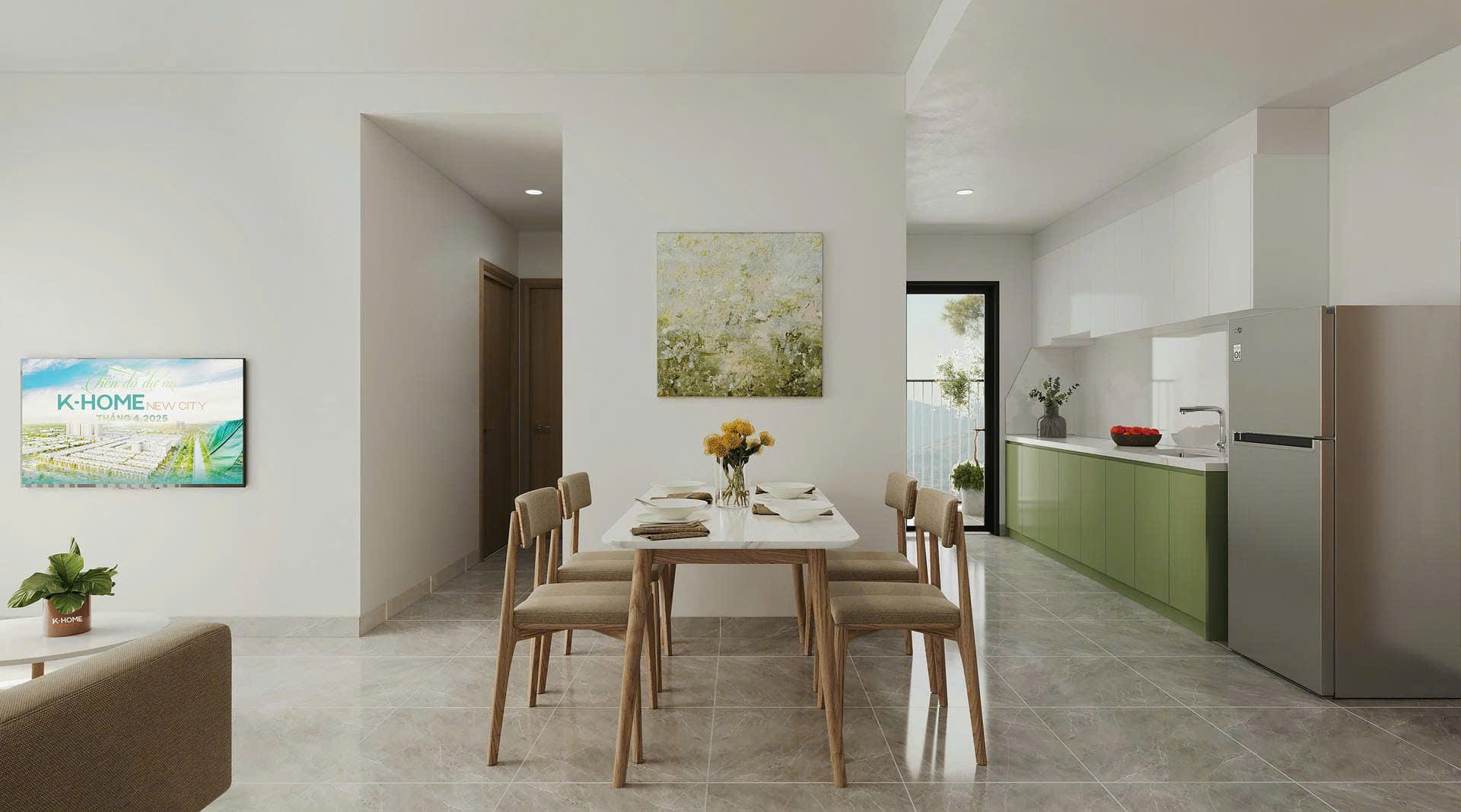 An Cư Lý Tưởng – Căn Hộ 2PN 70m², Đủ Tiện Ích – Giá Tốt 1,478 Tỷ - Ảnh 2