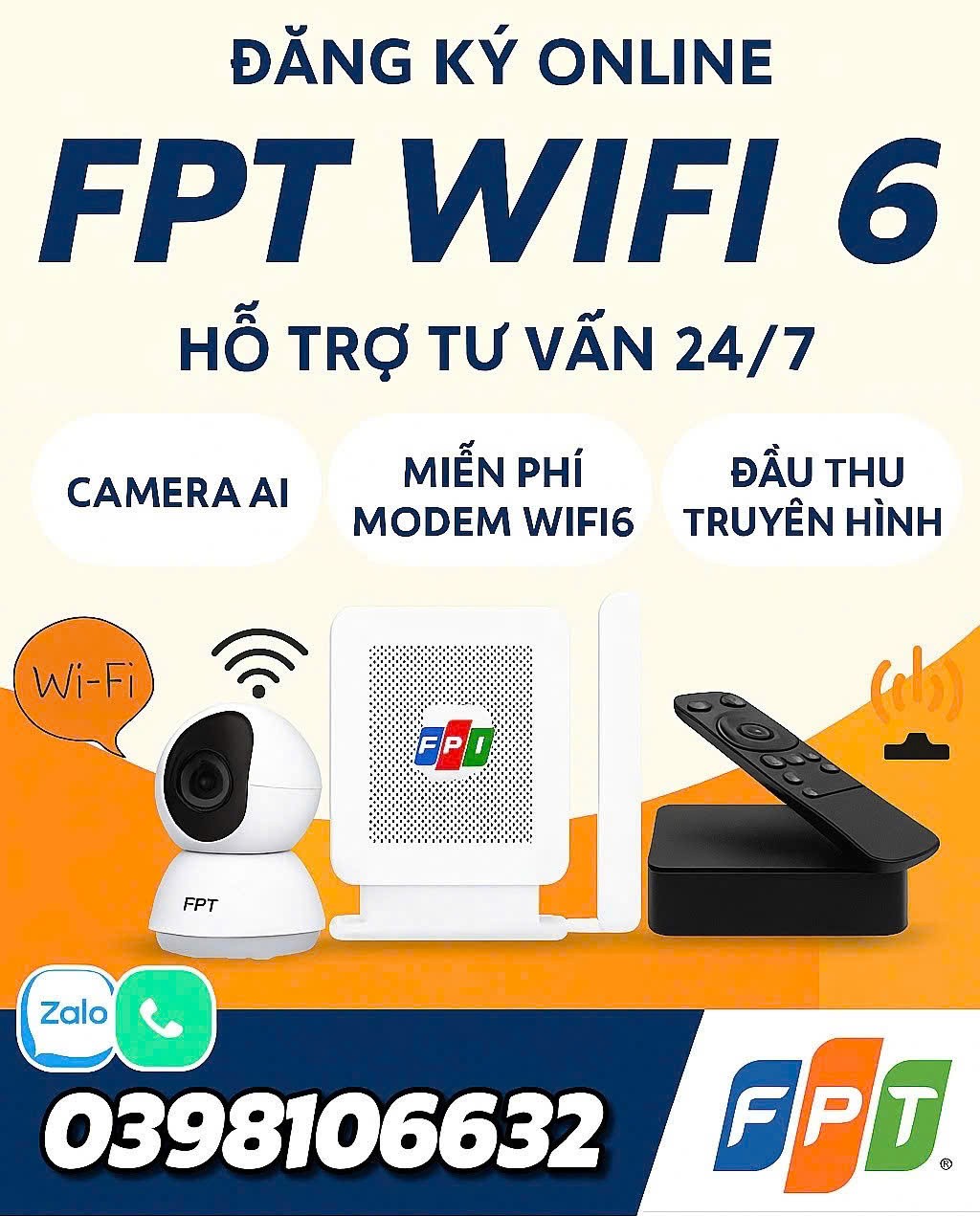 Lắp Đặt WiFi 6 FPT – Công Nghệ Mới Nhất 2025 - Trải Nghiệm Công Nghệ Wifi 6 Siêu Tốc - Ảnh chính