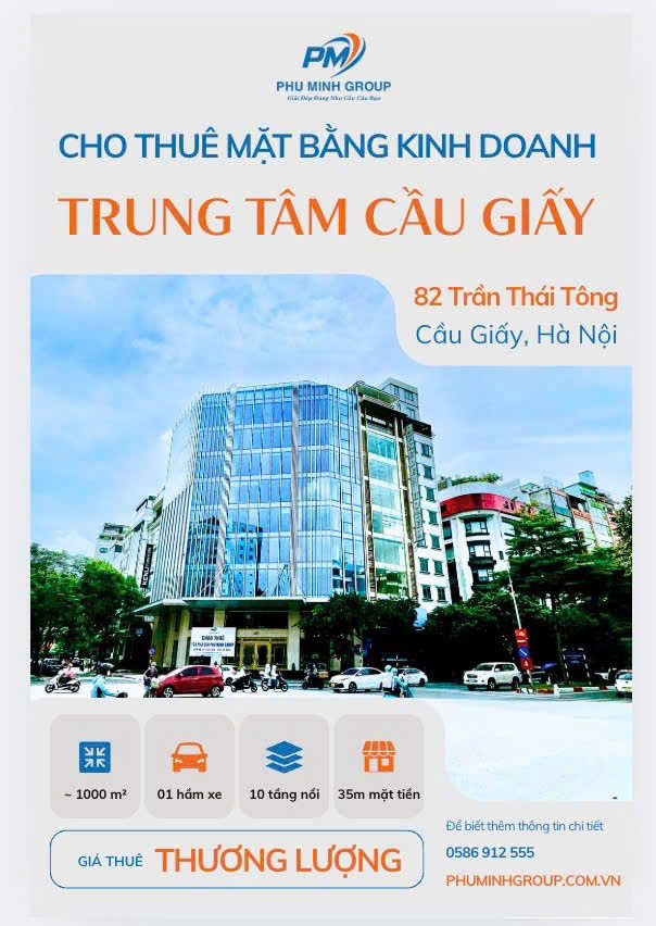 🏢 MẶT BẰNG KINH DOANH LÝ TƯỞNG TẠI TRUNG TÂM CẦU GIẤY – PHÙ HỢP MÔ HÌNH CHĂM SÓC SỨC KHỎE - Ảnh chính