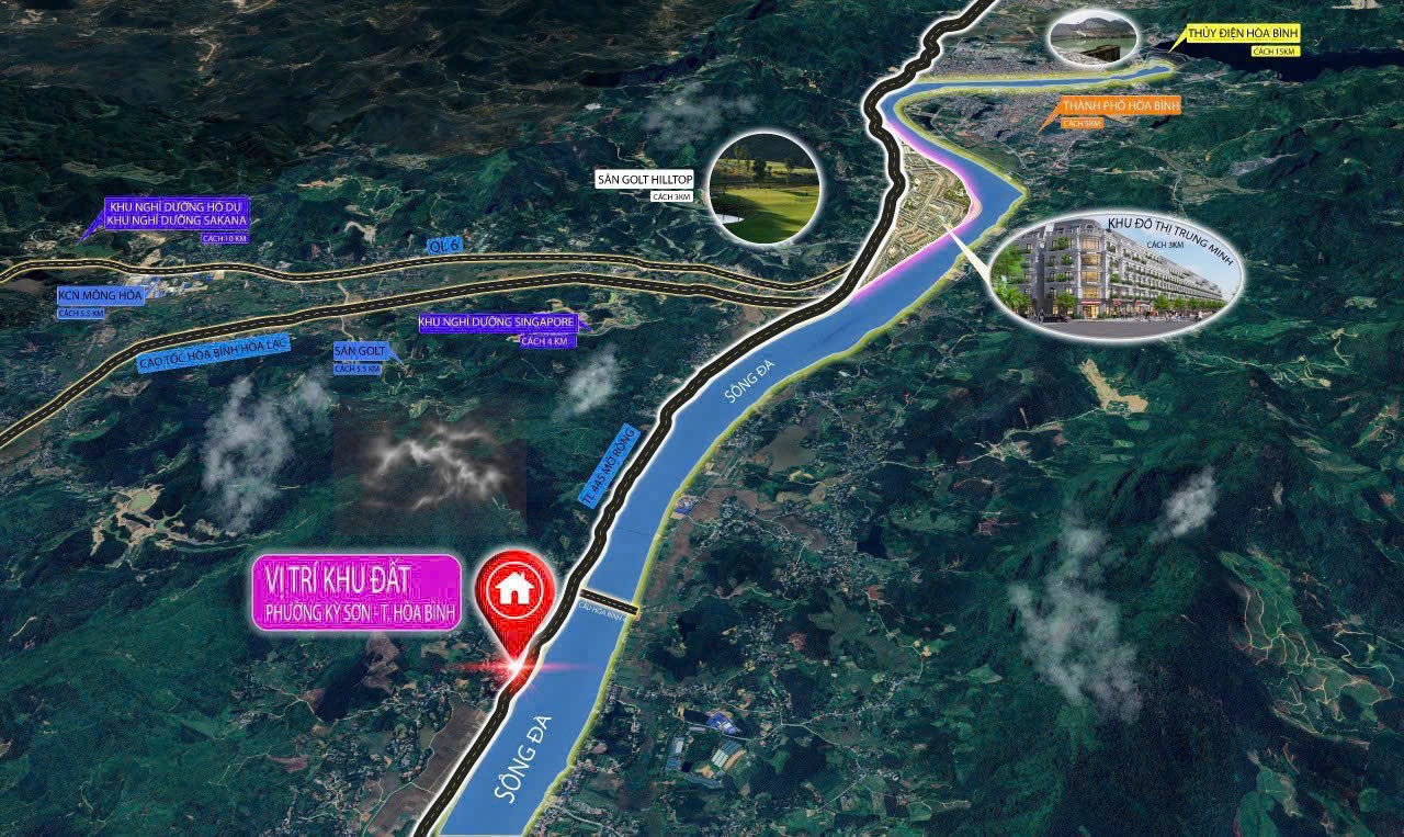 💎 CƠ HỘI ĐẦU TƯ VÀNG – ĐẤT NỀN 2 MẶT TIỀN VIEW SÔNG ĐÀ! - Ảnh 1