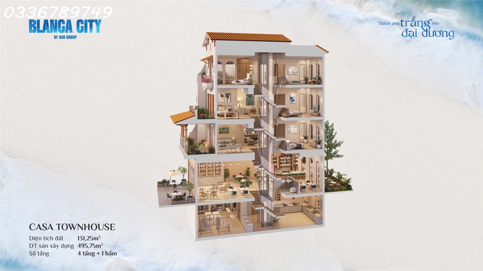 GIỎ HÀNG NHÀ PHỐ, BT BIỂN VỊ TRÍ VIP, ĐỘC QUYỀN, SỞ HỮU LÂU DÀI DỰ ÁN BLANCA CITY VŨNG TÀU - Ảnh 4
