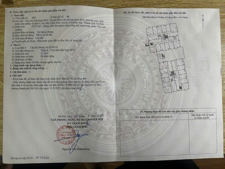 SIÊU HÓT CHÍNH CHỦ CẦN BÁN CĂN NHÀ CHUNG CƯ LỘC NINH-TT CHÚC SƠN-PHƯỜNG CHƯƠNG MỸ-HÀ NỘI DIỆN - Ảnh 4