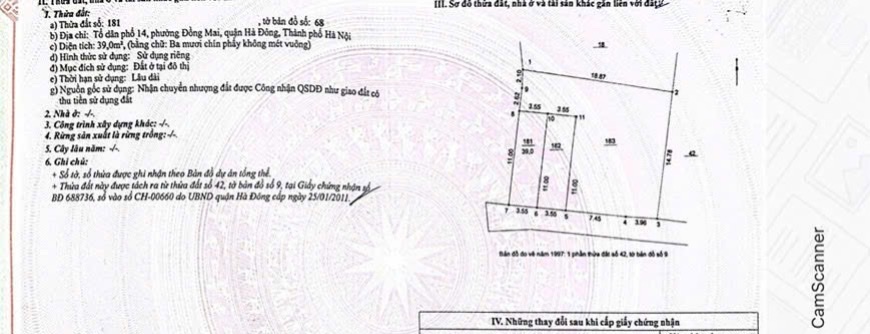 CHÍNH CHỦ CẦN BÁN CĂN NHÀ 39M TẠI TỔ 14 ĐỒNG MAI-HÀ ĐÔNG-HÀ NỘI - Ảnh 4