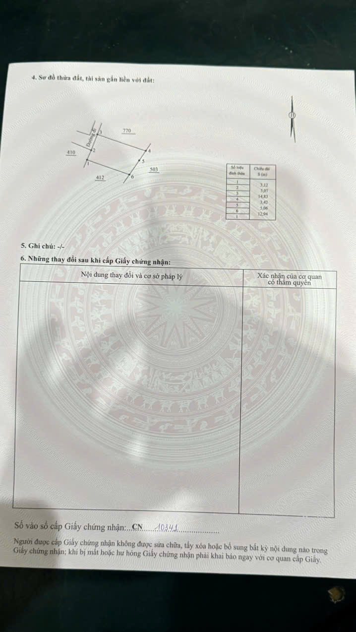Bán lô đường tổ 4 diên lạc đường ô tô giá chỉ 820tr (tl) - Ảnh 1