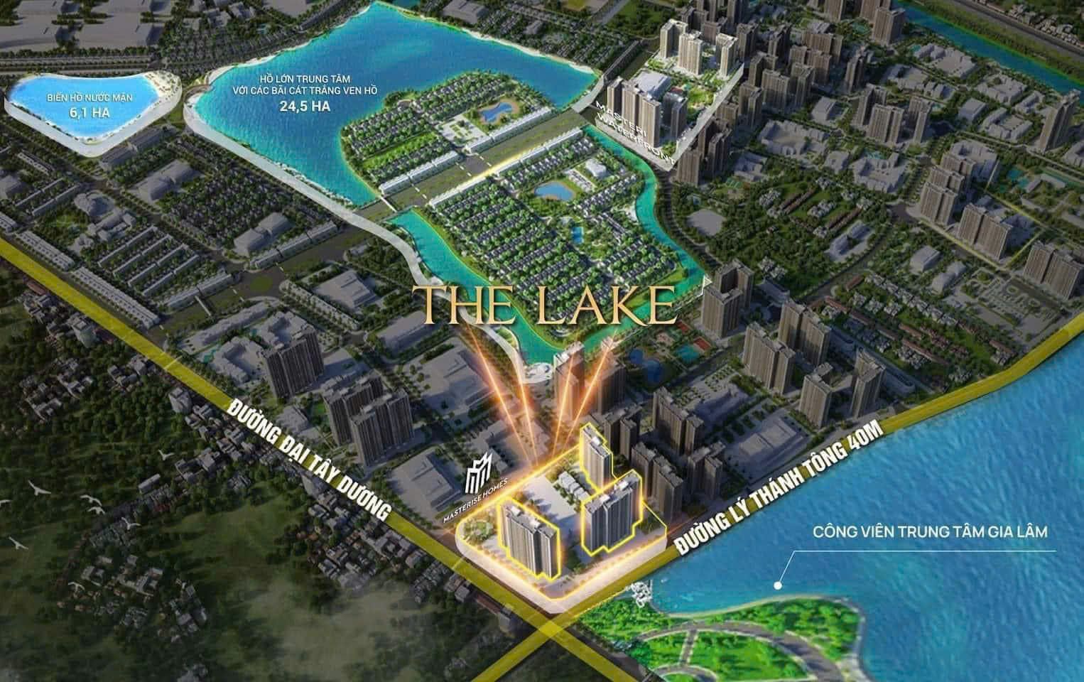 Căn hộ hạng sang Masteri Homes * VIEW Hồ 28ha  Ocean Park Hà Nội.Giá Tốt. Số Lượng Có Hạn - Ảnh chính
