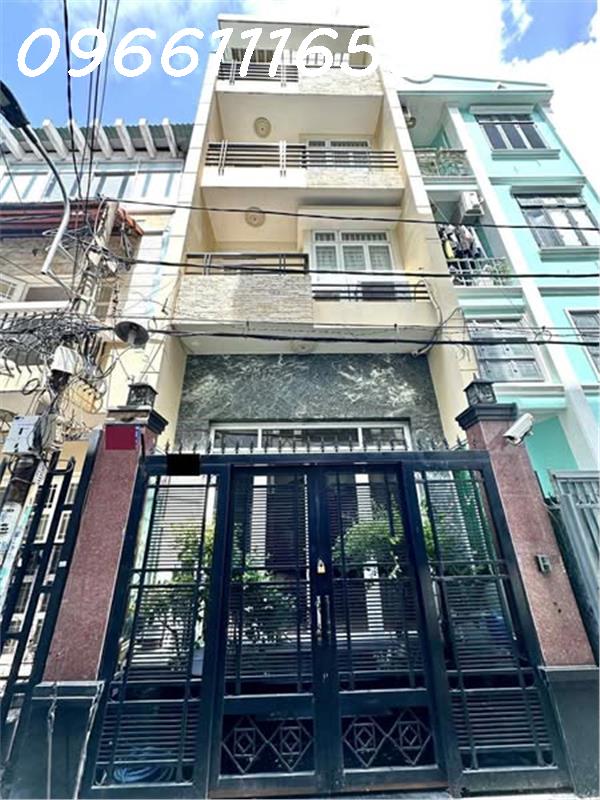 [#BÌNH_THẠNH]- P13- 4 TẦNG 4PN- 2 MẶT TIỀN HẺM - Ô TÔ VÀO BÊN TRONG- GẦN 80M2 - THIẾT KẾ HIỆN ĐẠI - - Ảnh chính