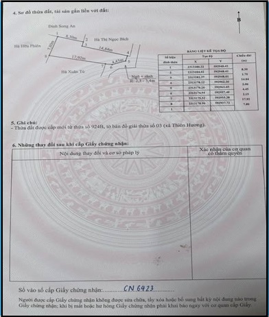 Bán đất vị trí đẹp tuyến 2 đường 203 TDP 2 phường Thiên Hương (Thủy Nguyên), HP, 14tr/m2; 0969663577 - Ảnh 1