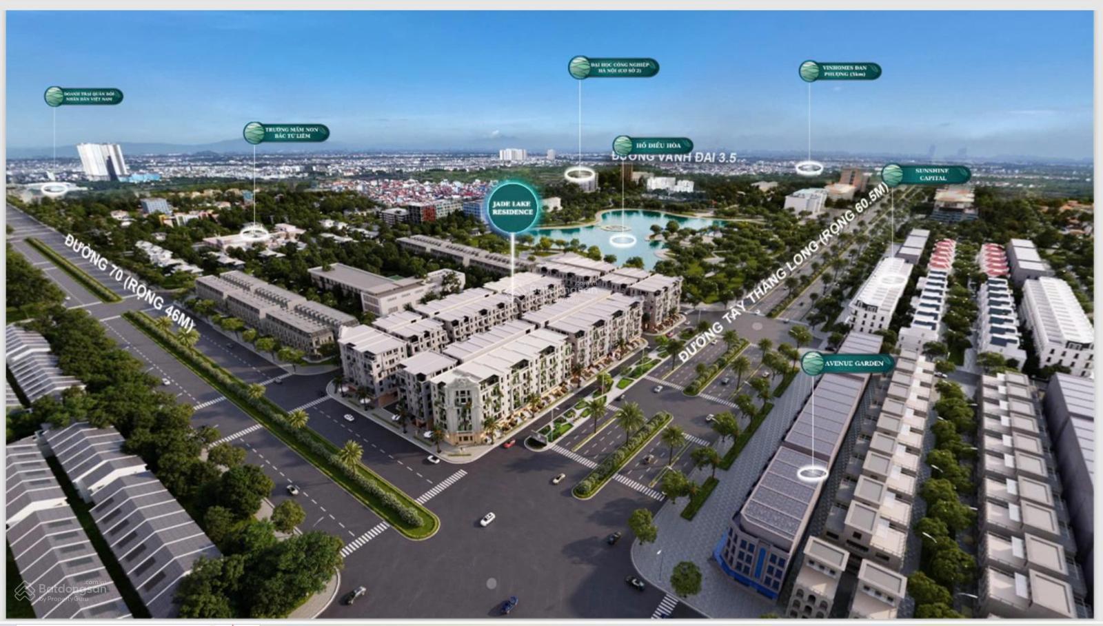 3xtỷ - Ngoại giao giá rẻ hơn thị trường 30% - bán biệt thự tại Jade Lake Residence, diện tích 102m2 - Ảnh 1