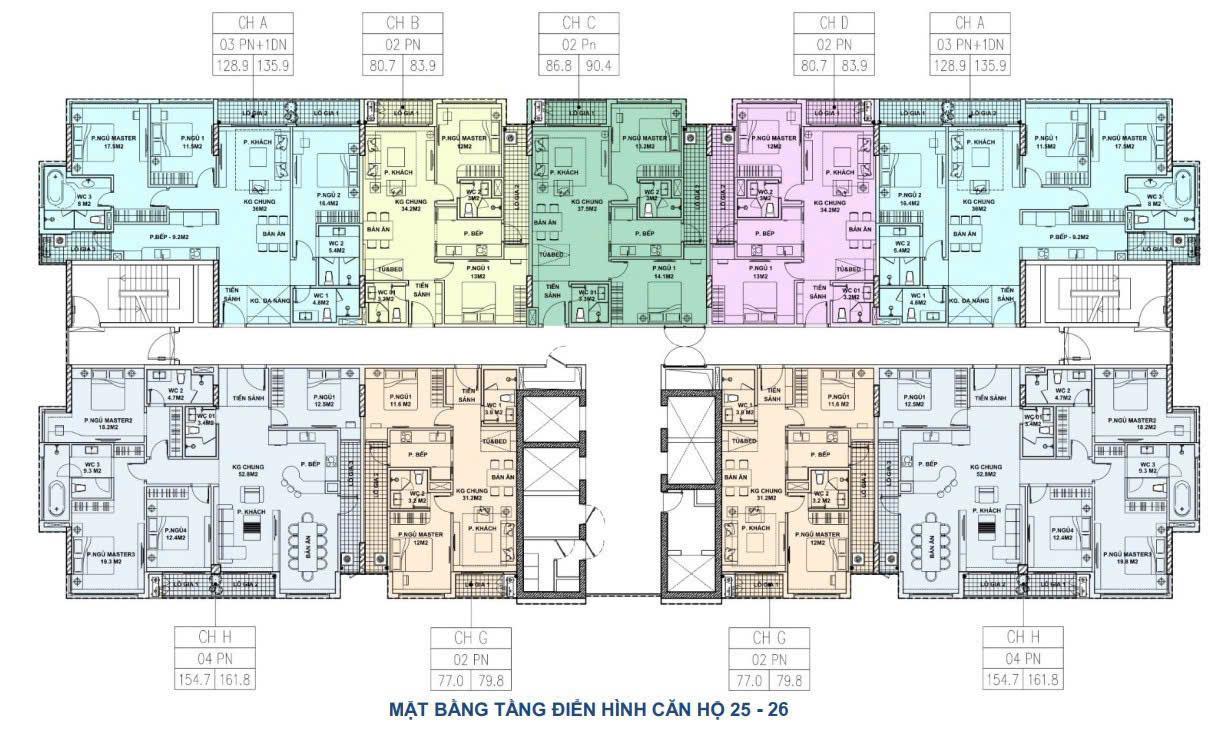 Hoa hậu 2PN 2VS Jade Square view sông Hồng siêu đẹp giá chỉ 6,5 tỷ - Ảnh 3