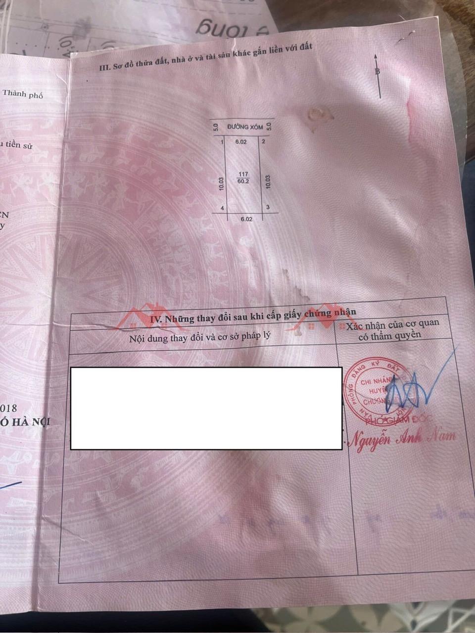 CHÍNH CHỦ CẦN BÁN LÔ ĐẤT 60,2 TẠI J106 THỦY XUÂN TIÊN-CHƯƠNG MỸ-HÀ NỘI - Ảnh 4