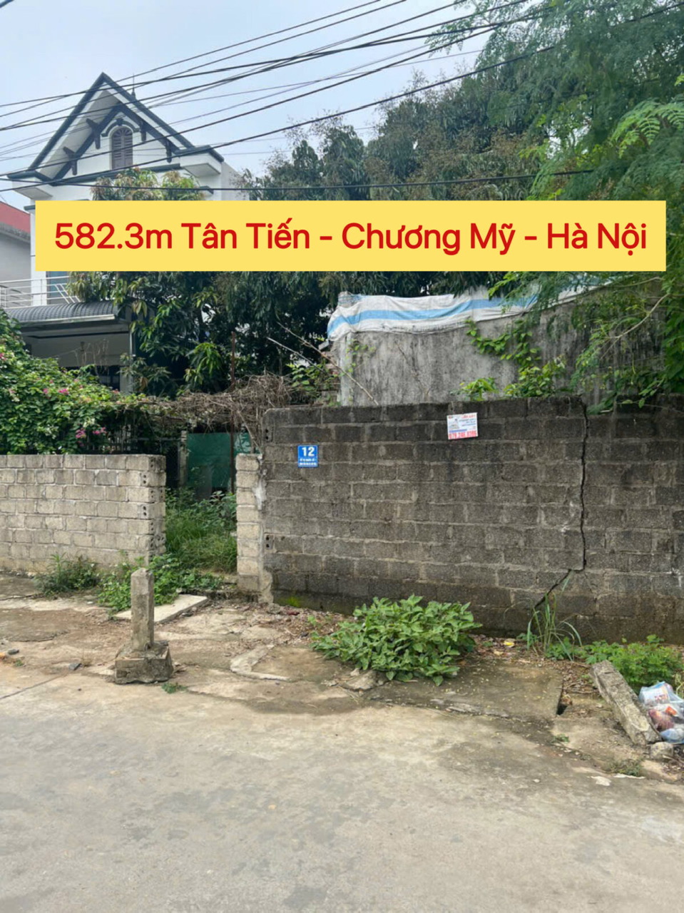 CHÍNH CHỦ CẦN BÁN LÔ ĐẤT 582,3M TẠI TÂN TIẾN-CHƯƠNG MỸ-HÀ NỘI - Ảnh chính