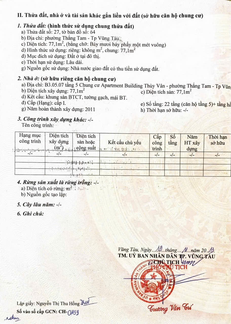 Căn hộ góc view biển tuyệt đẹp – trung tâm TP. Vũng - 165A Thùy Vân, P. Thắng Tam, Vũng Tàu, BRVT - Ảnh 1
