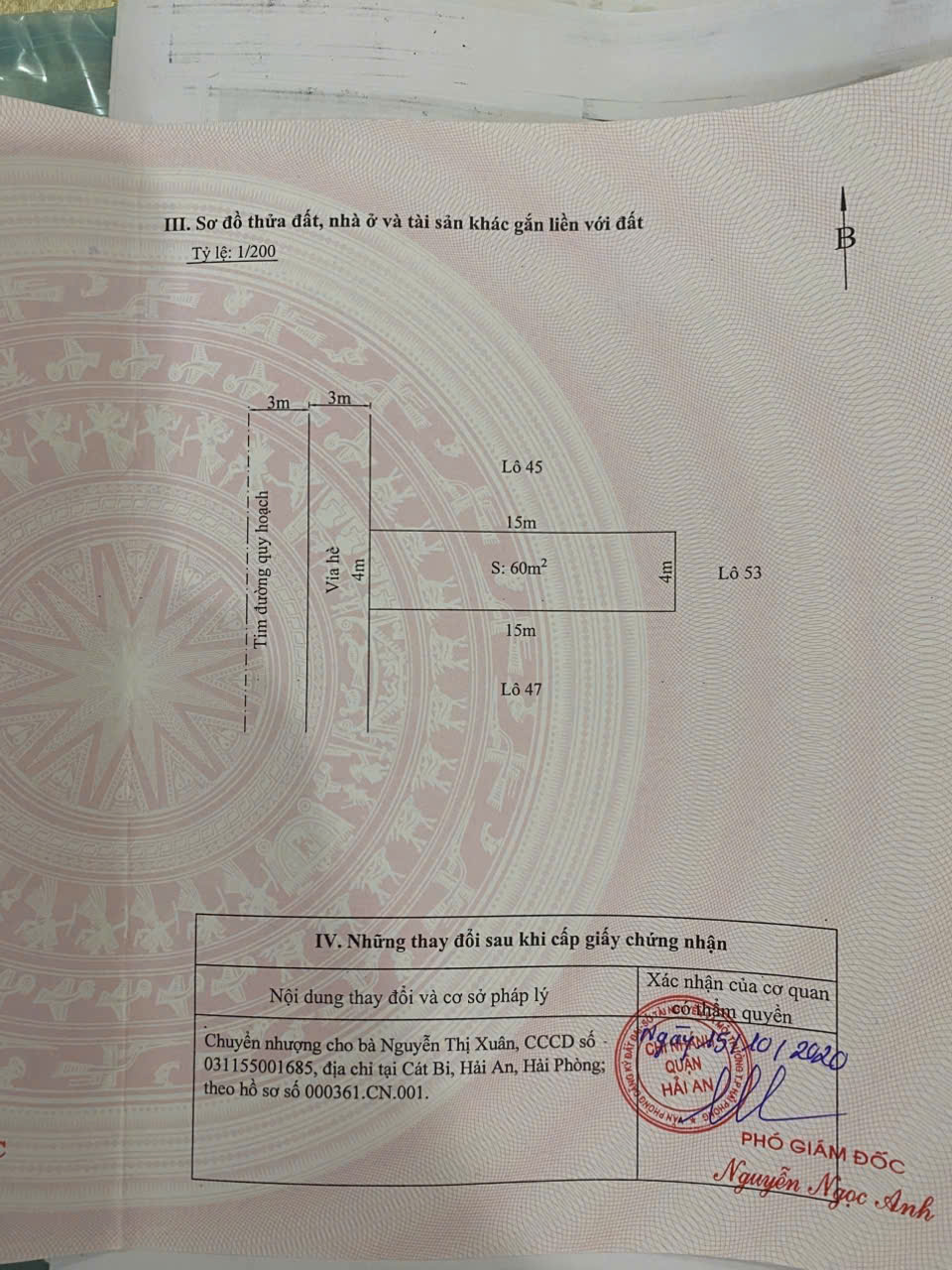Bán Đất 61m² Khu TĐC Sao Sáng, Hải Phòng – Vị Trí Đẹp Tuyến 2 Gần Đầu Đường Ngô Gia Tự - Ảnh 4